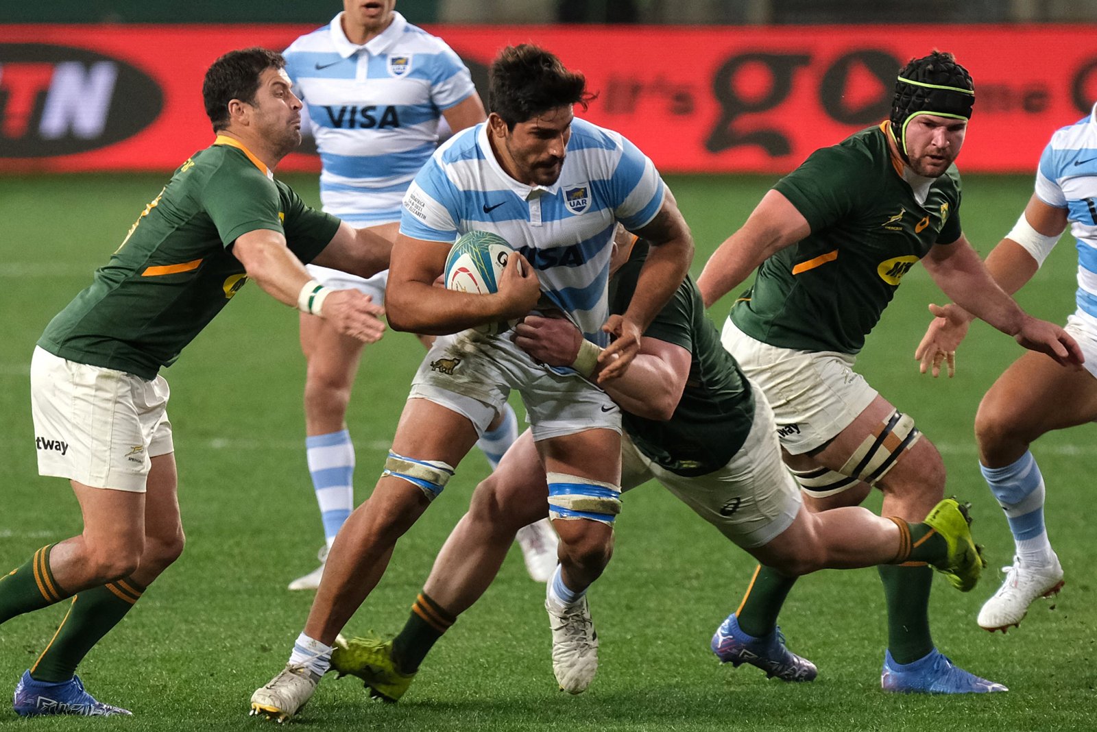 Los Pumas en el camino de Sudáfrica en el Rugby Championship